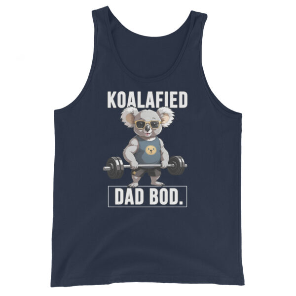 KOALAFIED DAD BOD Men's Tank Top - Kwirky with Kip Koala - Image 4