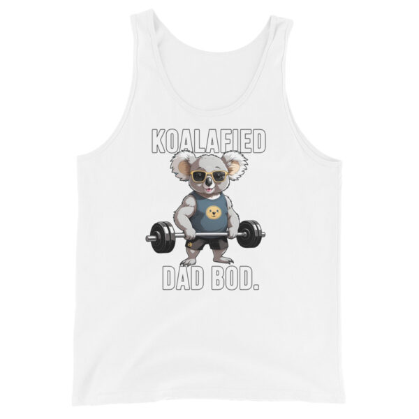 KOALAFIED DAD BOD Men's Tank Top - Kwirky with Kip Koala - Image 6