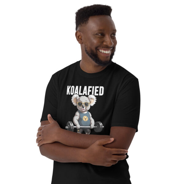 KOALAFIED DAD BOD Short-Sleeve Unisex T-Shirt - Kwirky with Kip Koala - Image 3