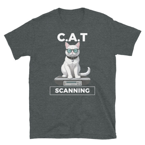 CAT SCANNING Animal Medical Themed Short-Sleeve Unisex T-Shirt - Kwirky with Kaz - Image 5